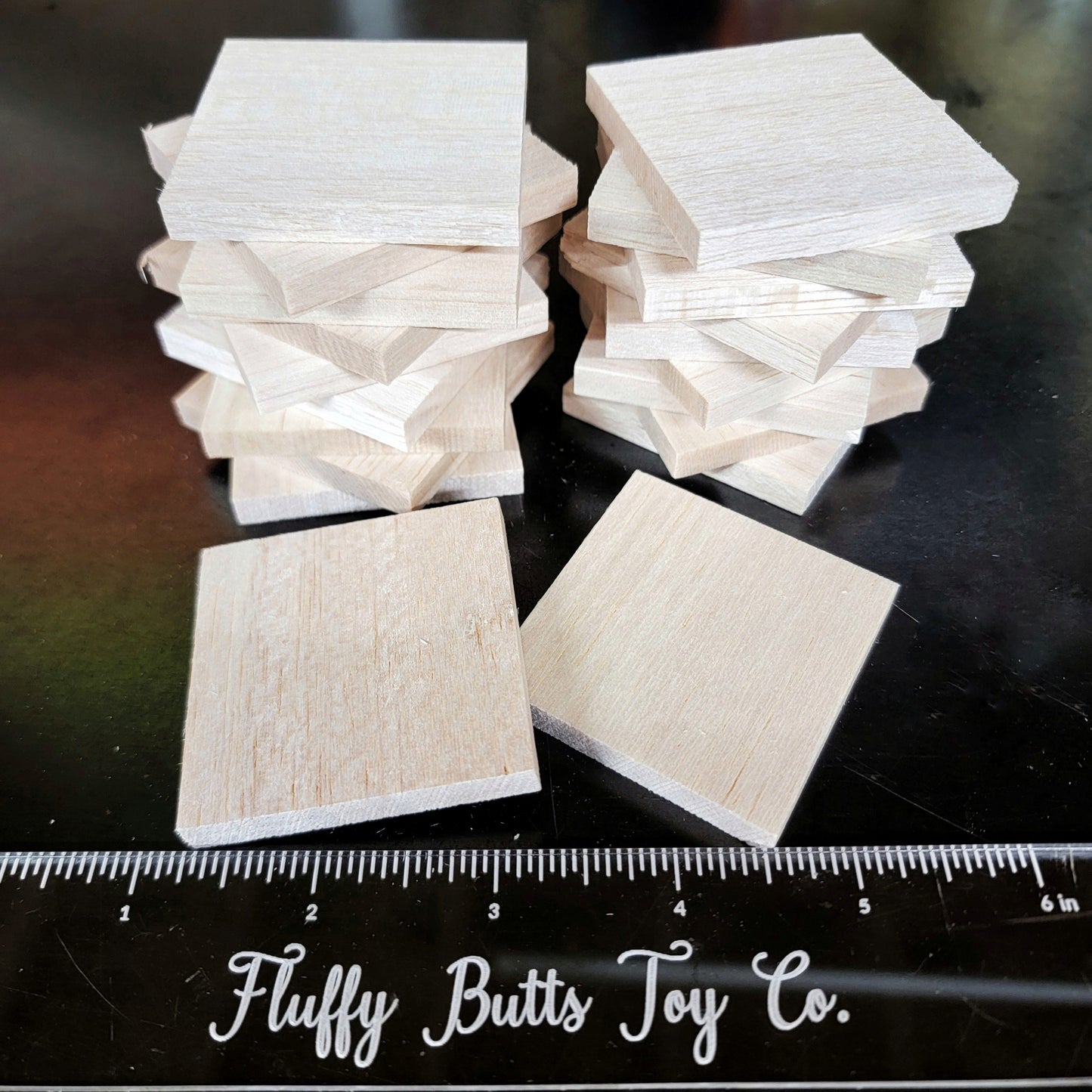 2" Soft Balsa Thin & Lights - 20 Pack - Safe chews for bunny rabbits, chinchillas, rats, guinea pigs and other small animals