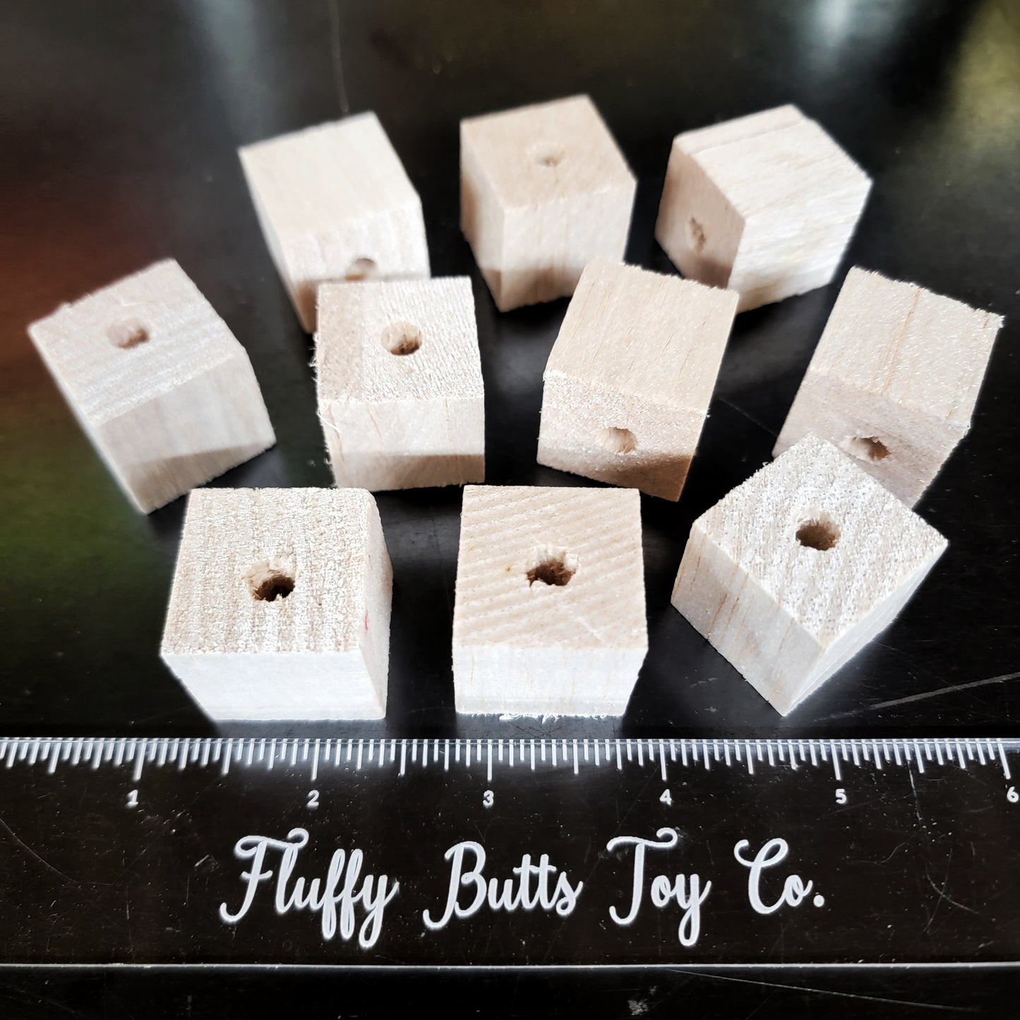 1" Soft Balsa Cubes - 10 Pack