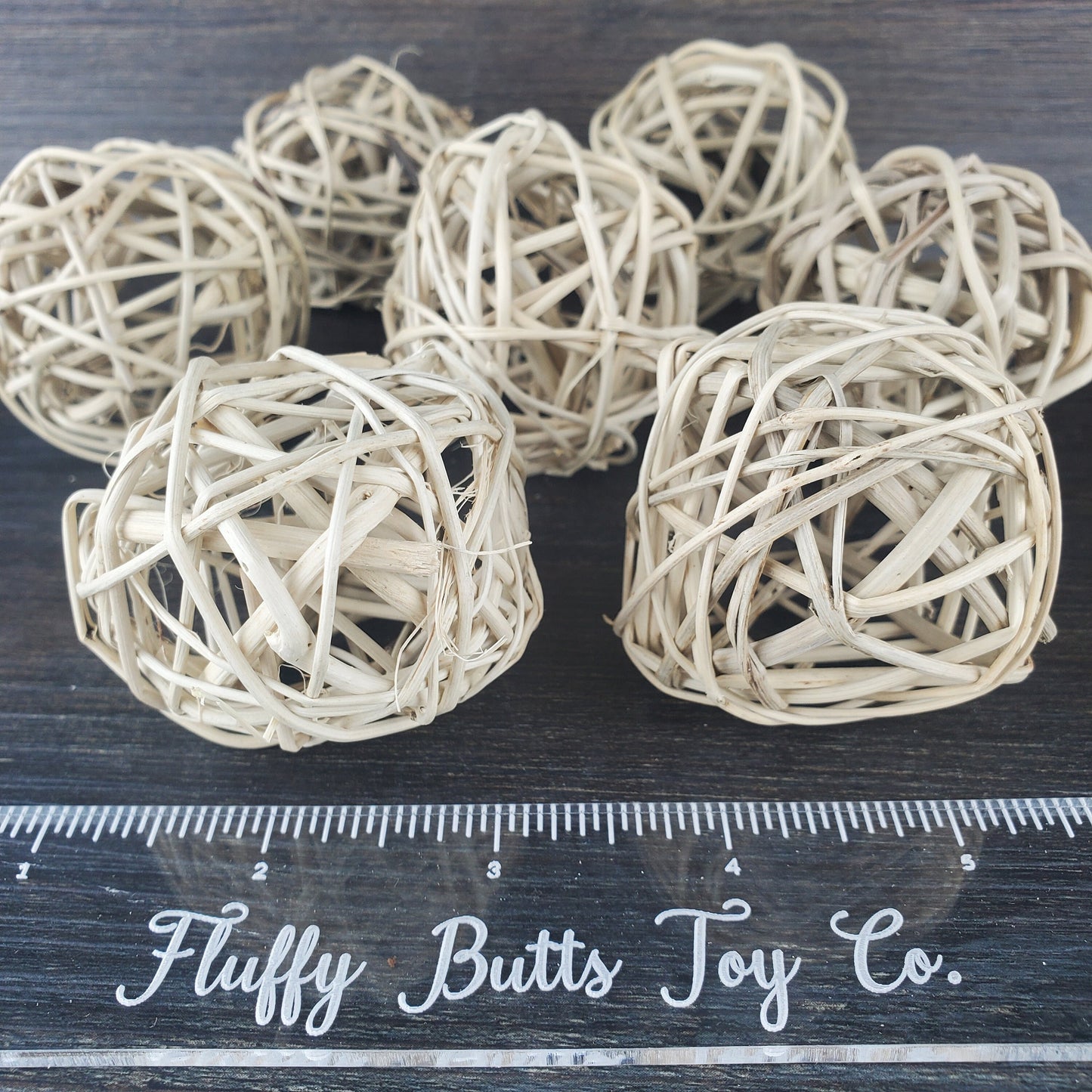 2" Natural Willow Balls