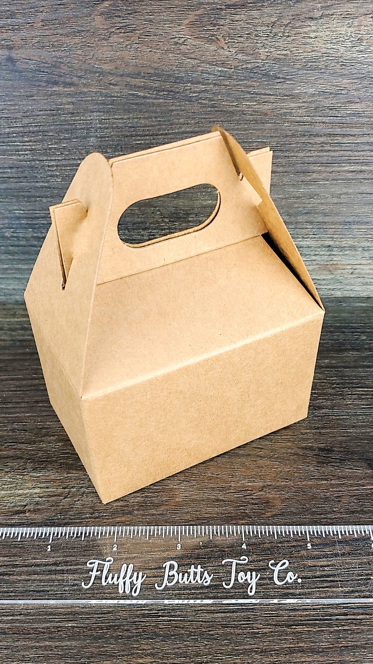 Natural Boxes With Handle for Make-Your-Own Foraging Boxes - 5 Pack - Safe chews for guinea pigs, bunny rabbits, chinchillas, rats